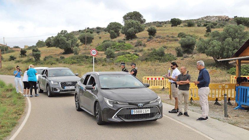 Tancada la circulació a les cales del Cap de Creus