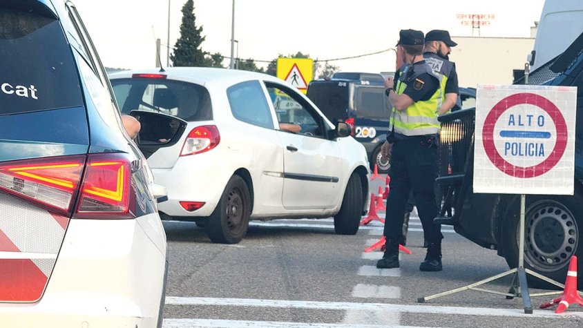 Inspecció en un prostíbul de Capmany amb 139 identificats