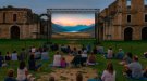 Cinema al Pati d'Armes del Castell de Sant Ferran