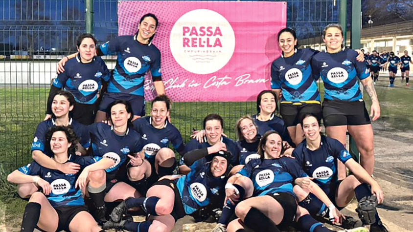 Les Valkirias i el  Banyoles, unides