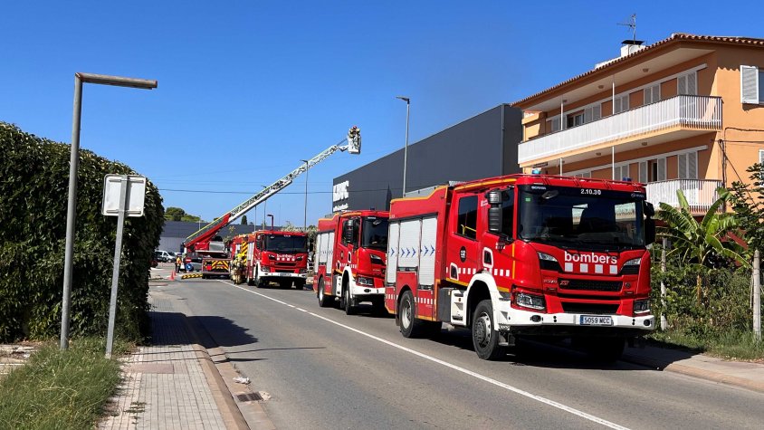 Un incendi a l’<a href=