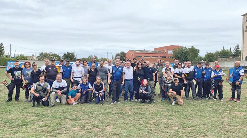 El tir amb arc reuneix setanta participants a Figueres