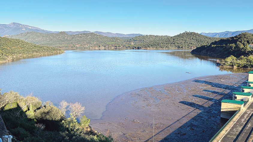 Tanquem l’any més plujós en tres dècades amb el pantà al 84%