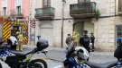 Petit incendi a l'antic Club de Boxa del carrer de la <a href=