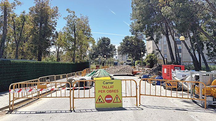 En marxa les obres de renovació del clavegueram 