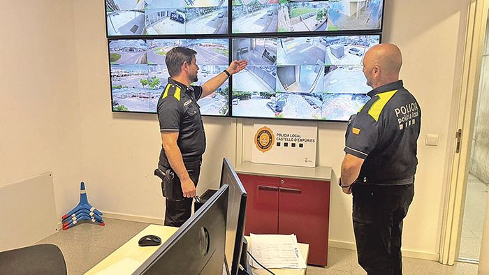 Les càmeres de Castelló, útils en 80 investigacions només aquest 2026