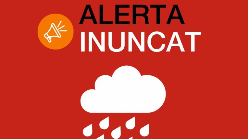 Activat el pla INUNCAT per pluges al nord-est de Catalunya