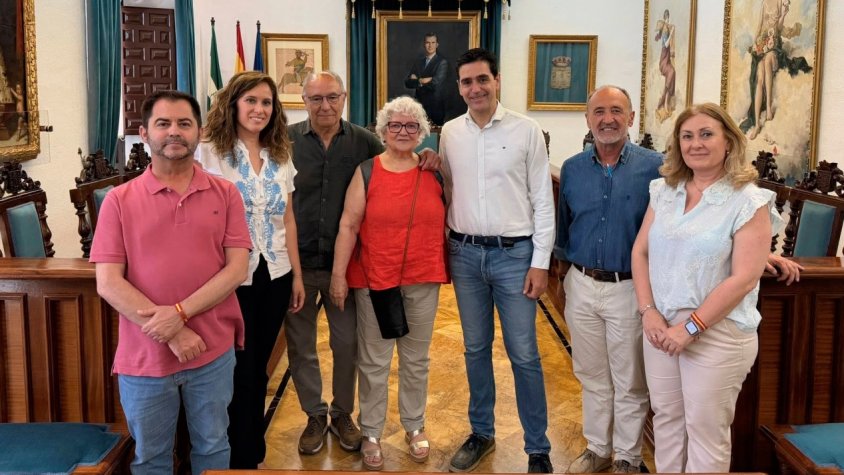Mauné al consistori d'Alcalá la Real
